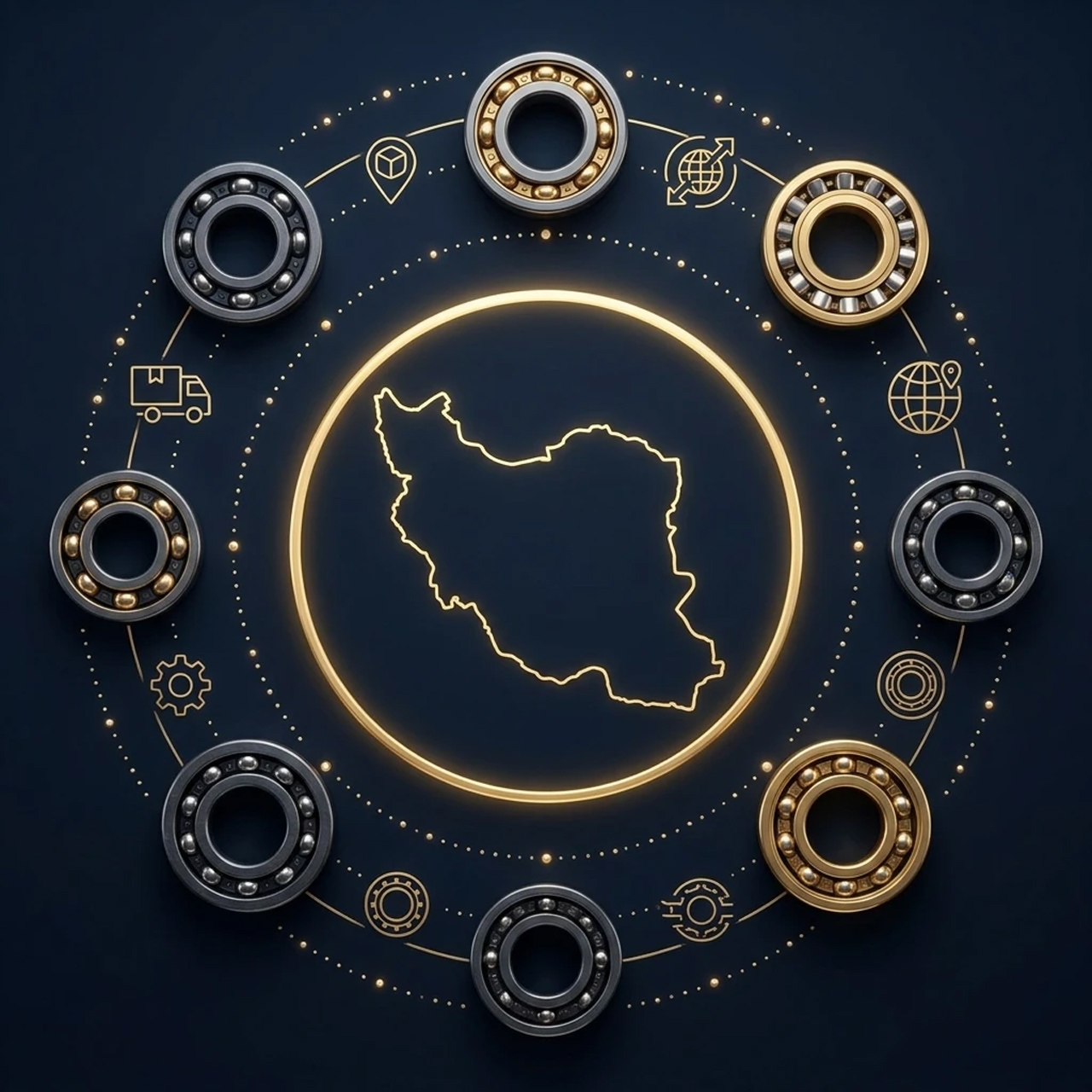 بهترین تامین کننده بلبرینگ صنعتی در ایران